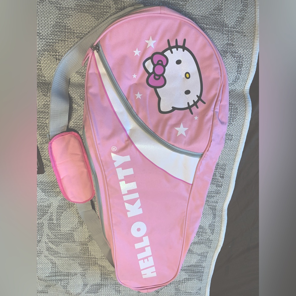 NWT Hello Kitty tennis racket bag